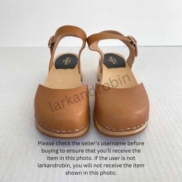 NEW Swedish Hasbeens New Covered Sandal Clog Nature 36 - Picture 8 of 14